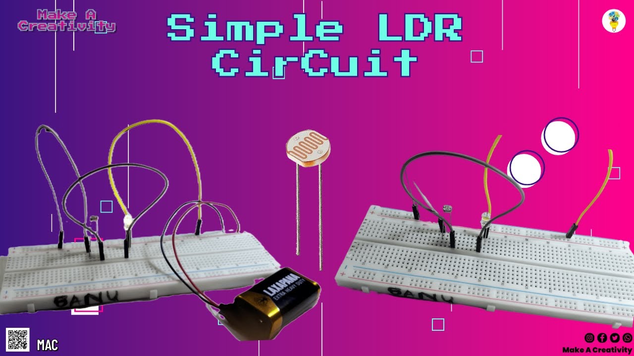 LDR CirCuit Makeing At Home💡 || MAC-3 || 🎯🛠️⚙️ - YouTube