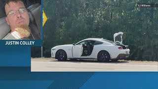Man arrested after allegedly stealing Ford Mustang at gunpoint during a test drive