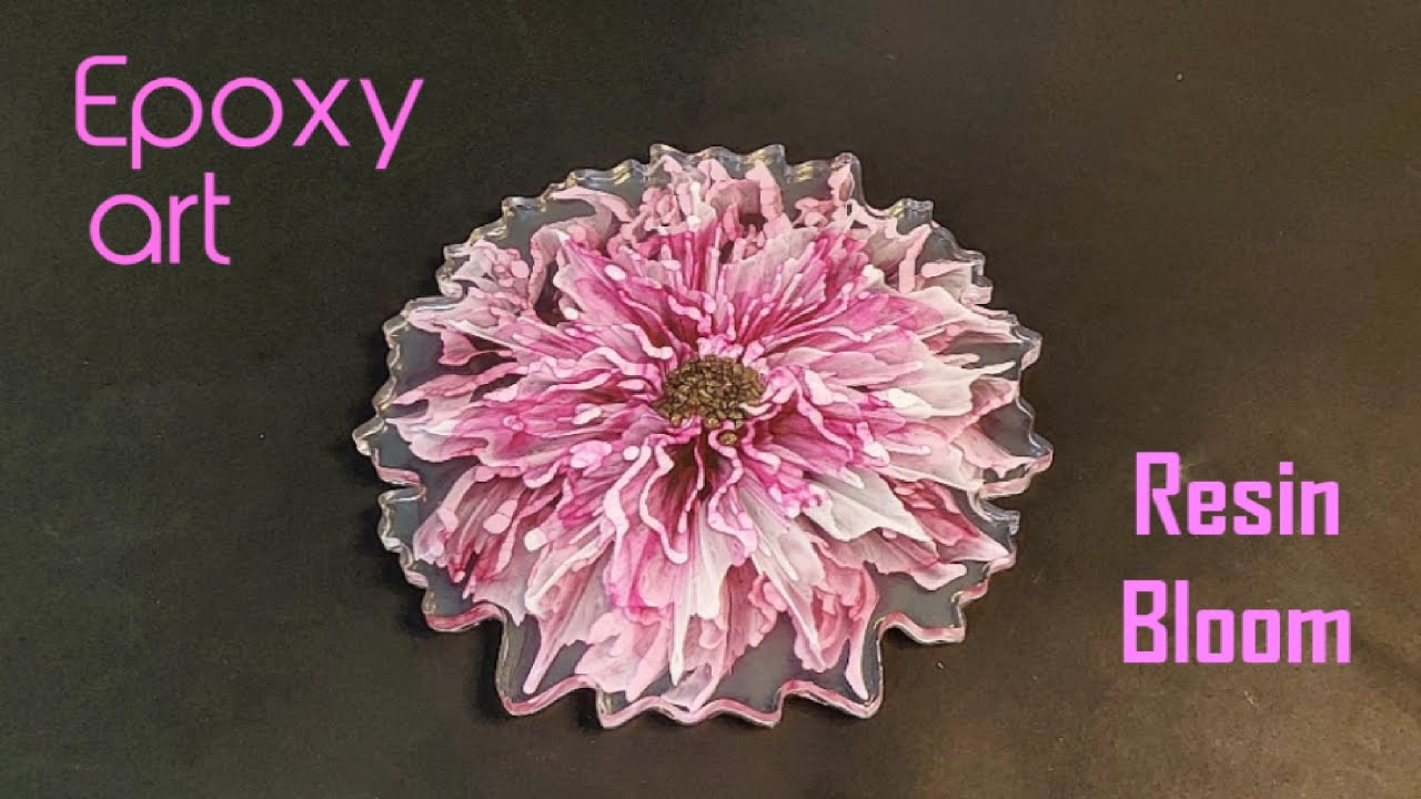 My amazing 3D resin bloom_3d flower resin/Epoxy Resin YouTube