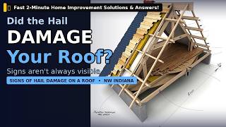 How Do You Know If Hail Has Damaged Your Roof in Northwest Indiana