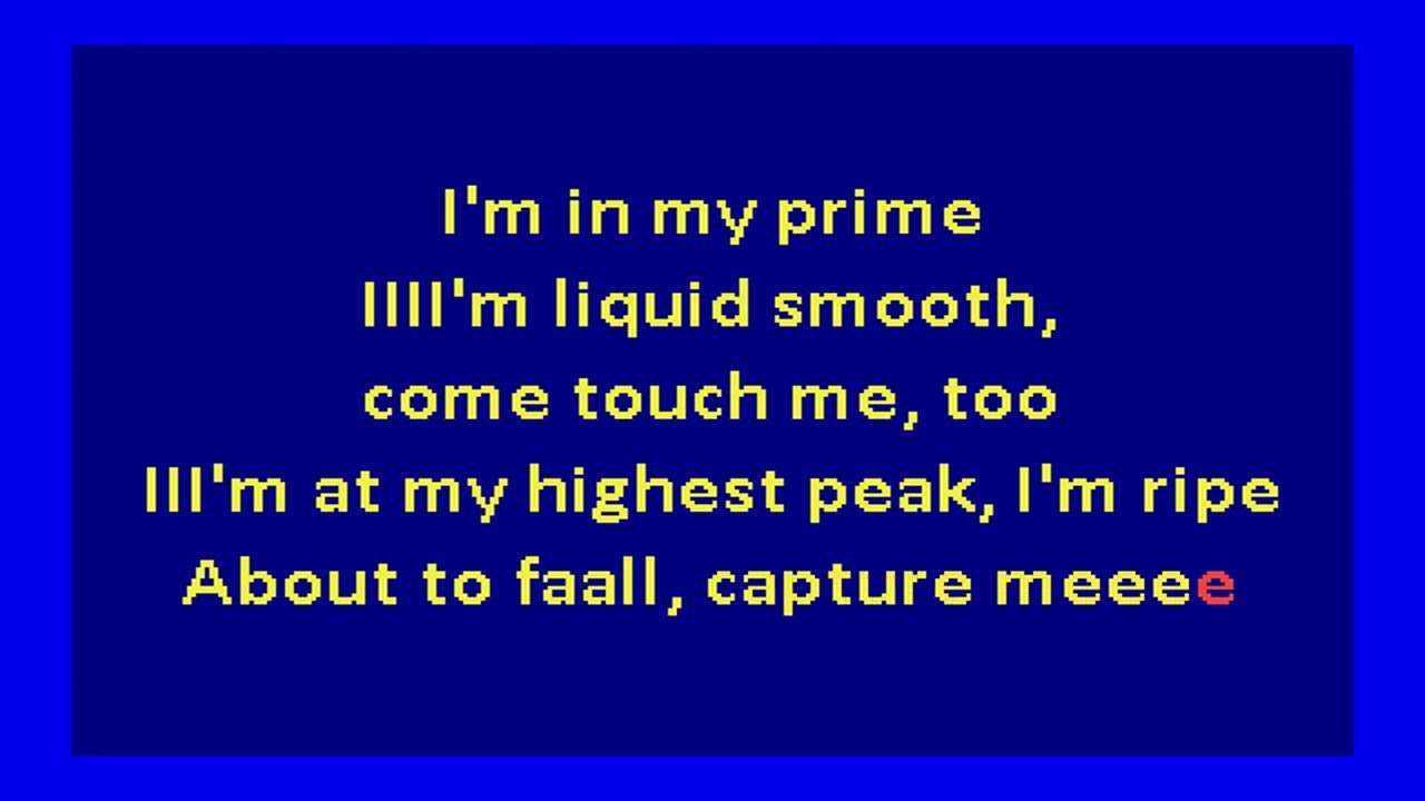 Mitski – Liquid Smooth (karaoke)