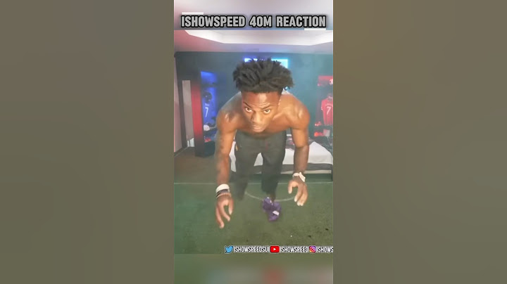Speed Goes Crazy After Hitting 40 MILLION Subscribers! 🤯🔥 #ishowspeed #shorts #crazy #trending