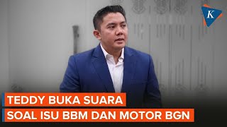 [FULL] Keterangan Seskab Teddy soal Rp 11,4 T, Harga BBM, hingga Motor Listrik BGN