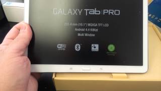 SAMSUNG GALAXY TAB PRO 10.1 T525 LTE Unboxing Video - In Stock at www.welectronics.com