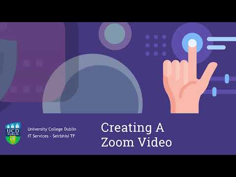 How to create a video with Zoom (03:18)