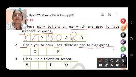 Class I Computer 12 06 2021 by Ms Poonam Singh