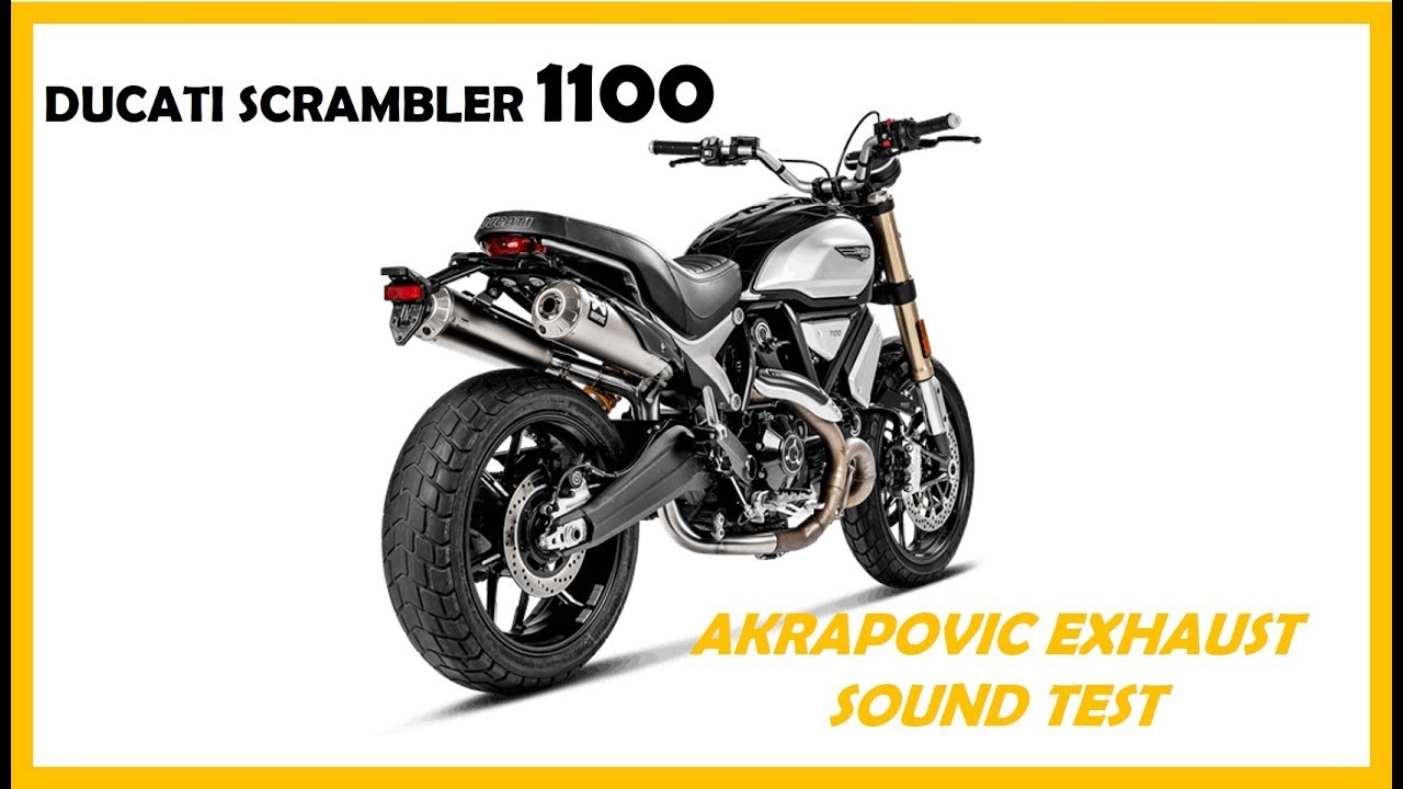 ducati scrambler 1100 akrapovic