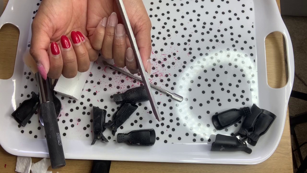 How to remove gel polish from home YouTube