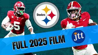 Alabama WR Germie Bernard EVERY 2025 Regular Season Target & Touch (Plus Blocking)