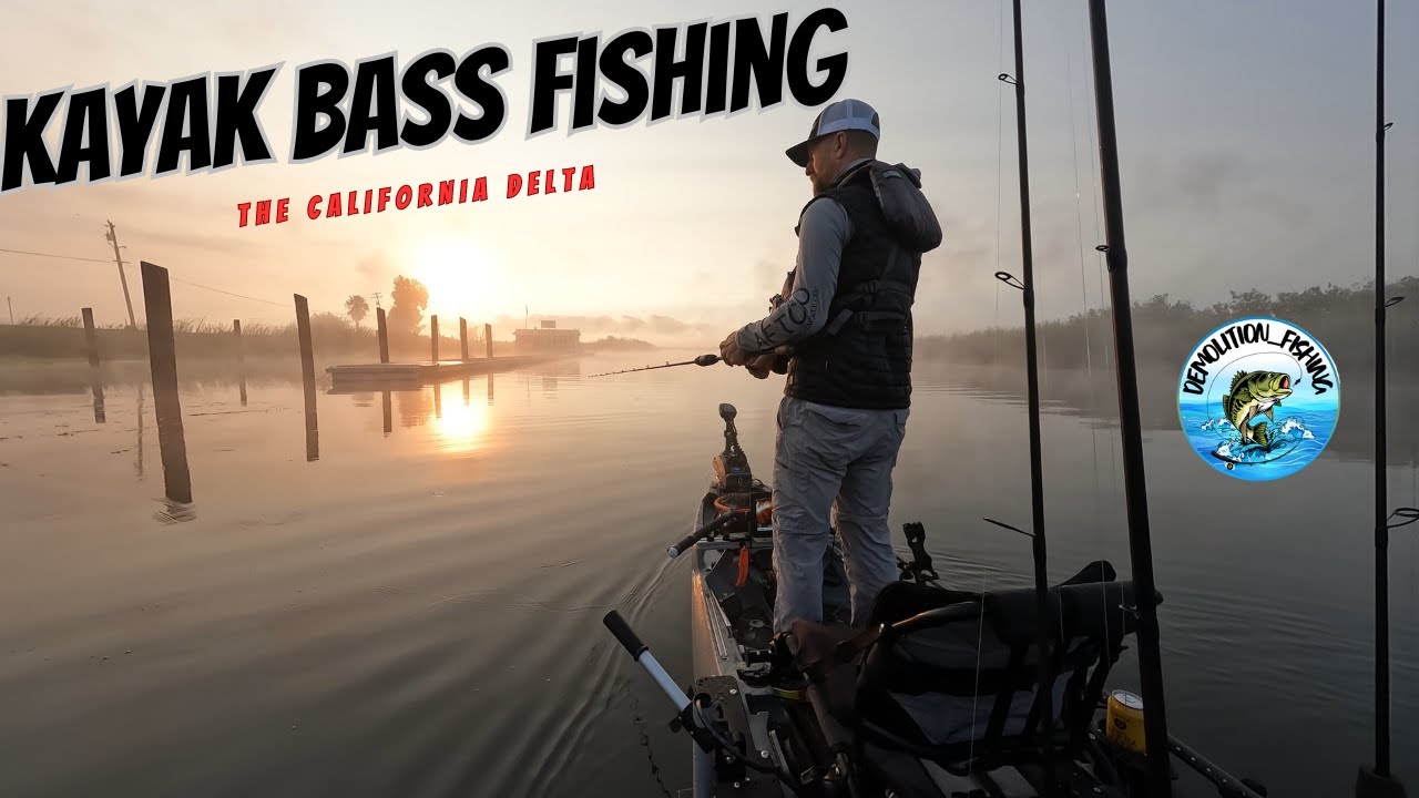 Kayak Bass Fishing The California Delta