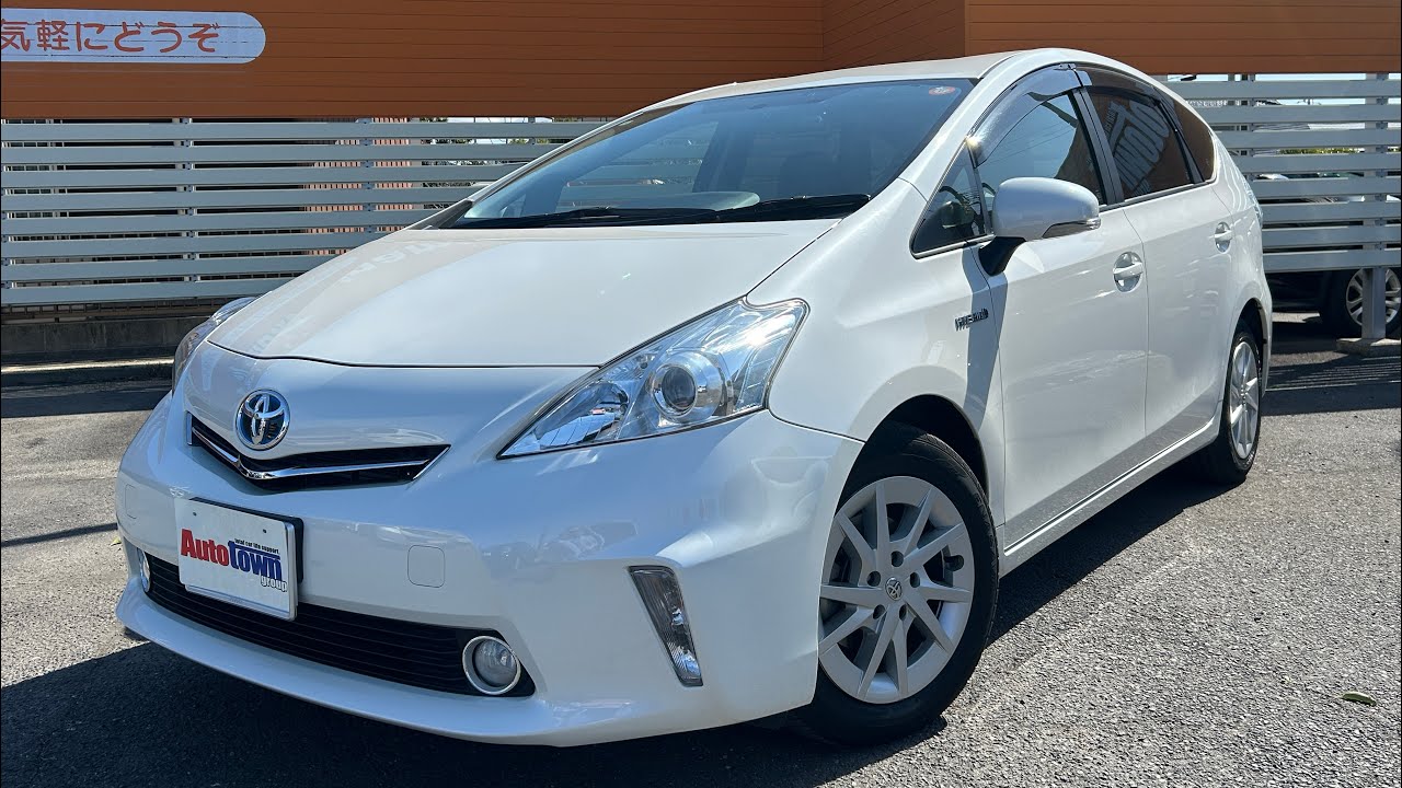 【レビュー】プリウスα/2012年式/グレード:1.8S/内外装&走行チェック/車体番号下3桁537