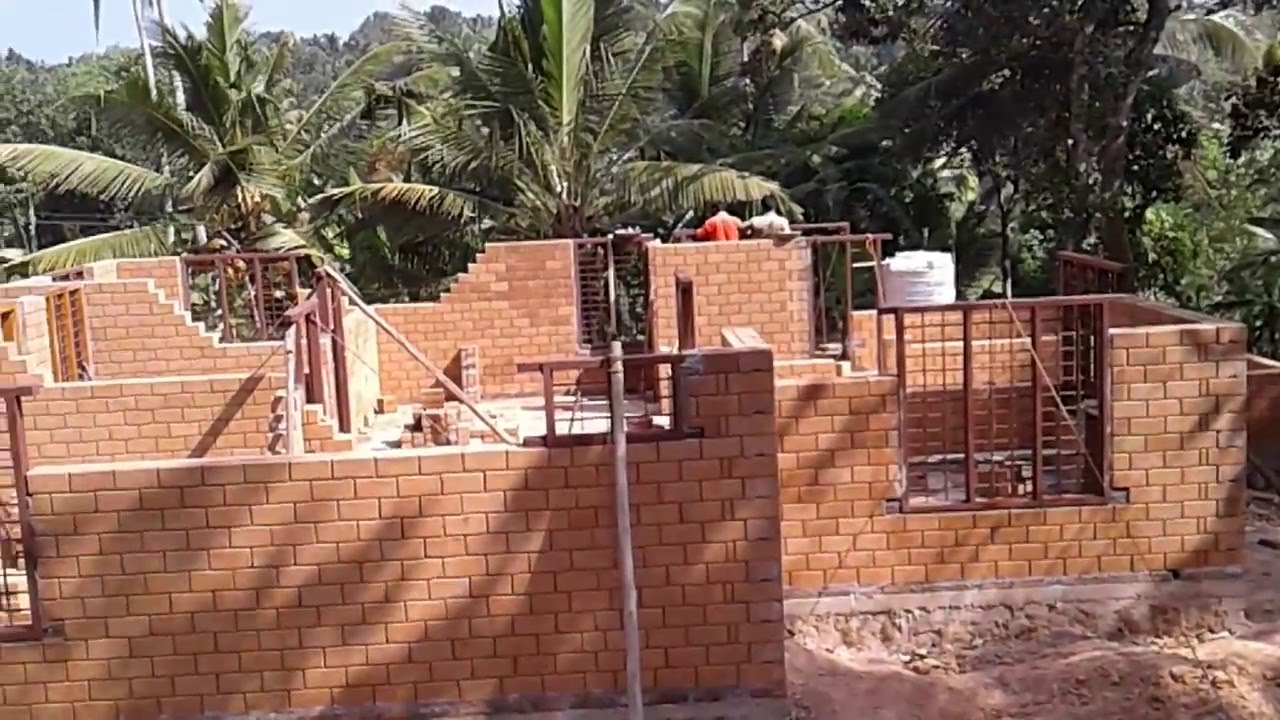 interlock mud brick homes kerala - YouTube