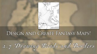 Drawing roads and borders - Design and Create Fantasy Maps! (2.7)