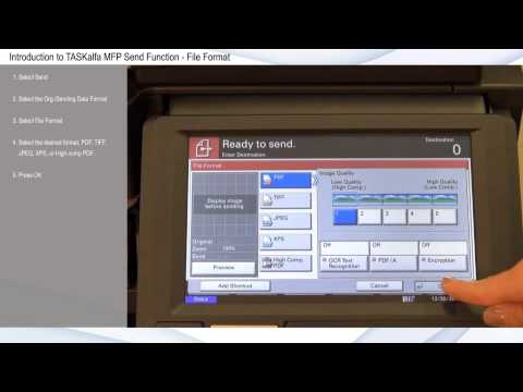 Send Function - File Format
