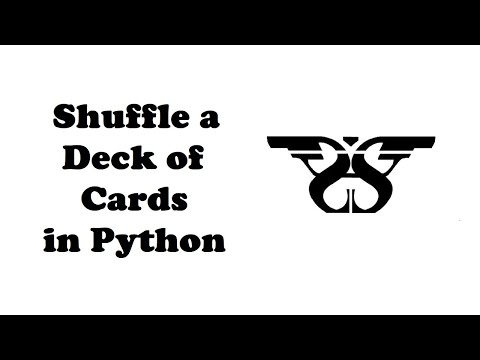 225. How to Shuffle a Deck of Card with Code || Python for Loop, Random, Itertools Module, Functions
