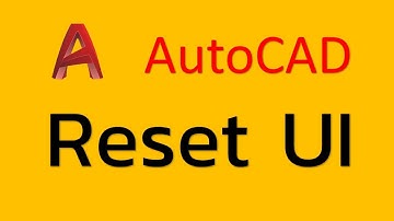 AutoCAD ep.3 วิธีคืนค่าหน้าจอให้ AutoCAD | อ.น็อค