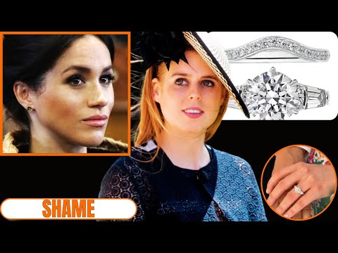 Meg BURSTING WITH ENVY AS Beatrice TEASED DUCHESS BY SHOWING ICONIC DIAMOND RING FROM Royal TREASURY