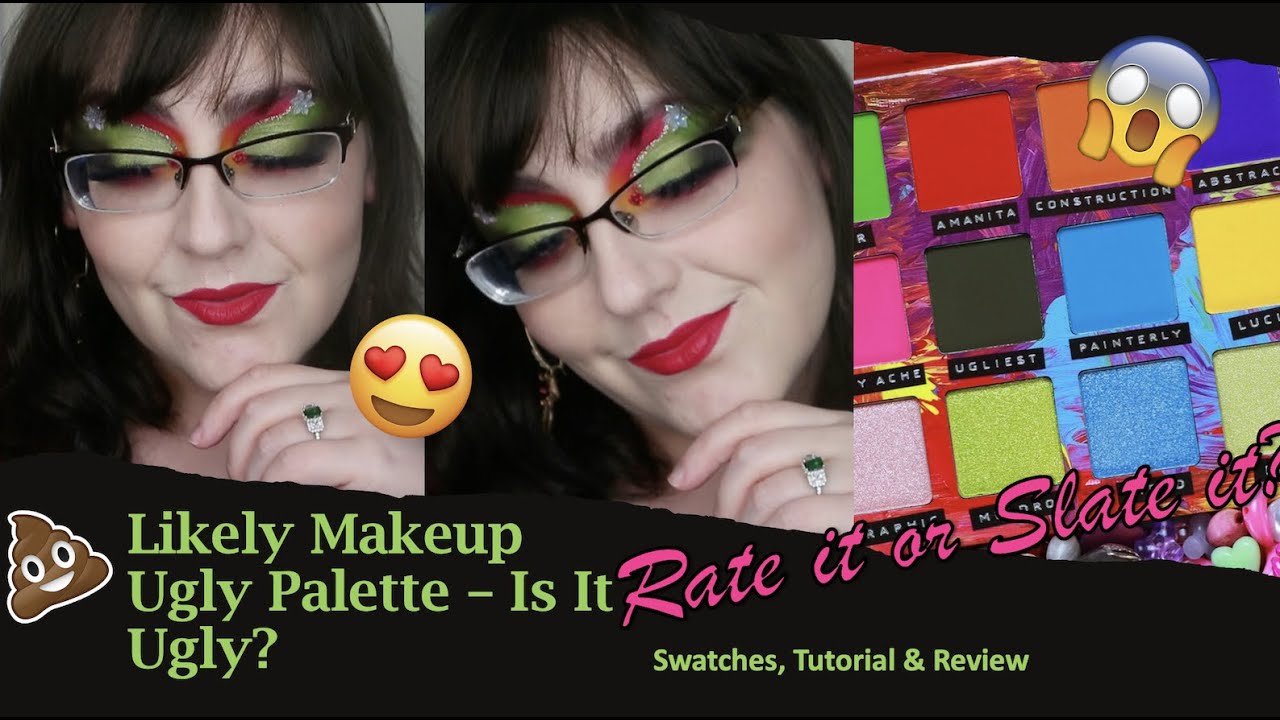 Likely Makeup Ugly Palette | Crazy Pigment | Rate it Or Slate It