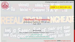[2-2] SQL programming - warming-up