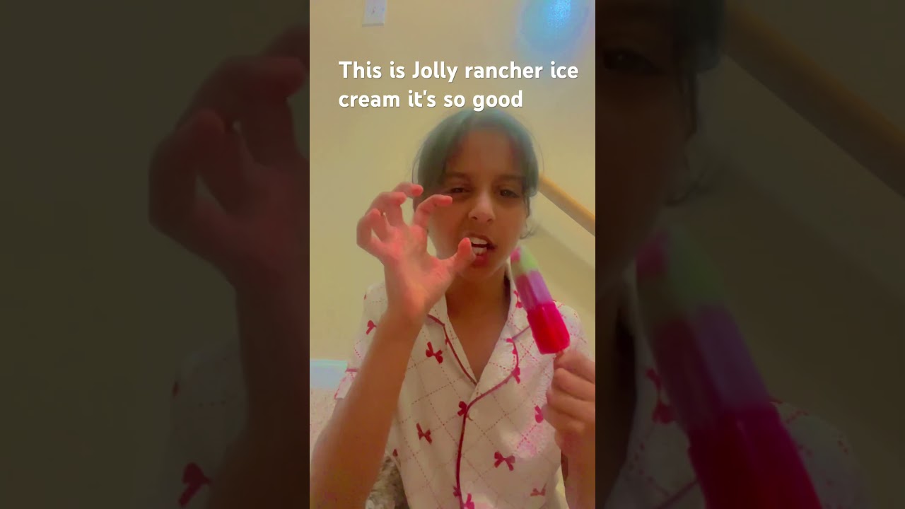 Jolly rancher ice cream