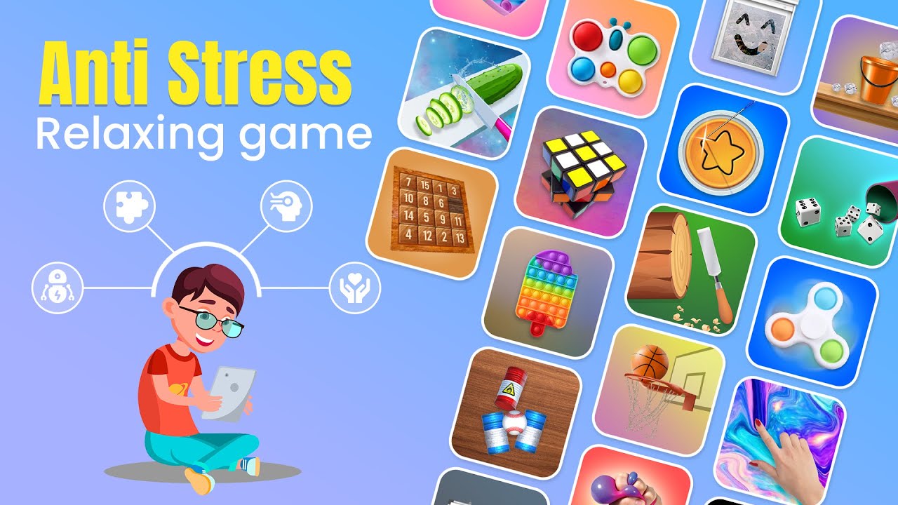 Antistress Relaxation Games Mind Relaxing Game YouTube