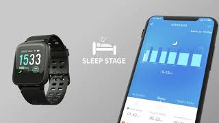 YAMAY Smart Watch for Android and iOS Phone IP68 Waterproof, Watch for Men Women screenshot 4