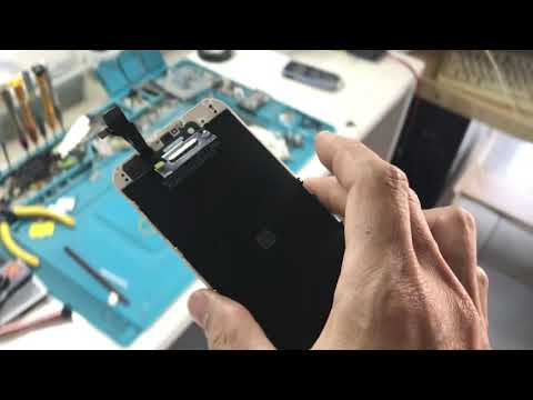 Video ép kính cảm ứng iphone 6g màn lô - youtube
