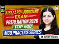 AIBE/ APO/ JUDICIARY EXAM PREPARATION 2026 | TOP 500 MCQ PRACTICE SERIES | PART 5 | By- Ishita ma’am