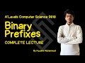 Binary Prefixes | AS Level Computer Science | Sigmoid Education | Urdu - Hindi