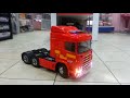 Tamiya 114 scania spain fire truck