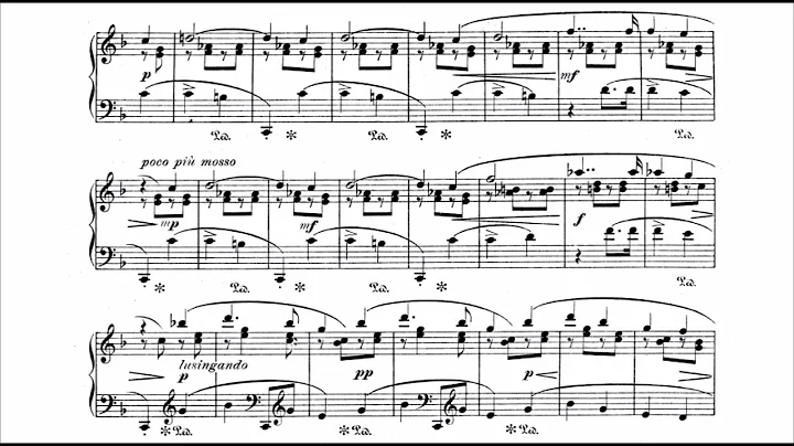 Josephine Lang - Arabesque (audio + sheet music)