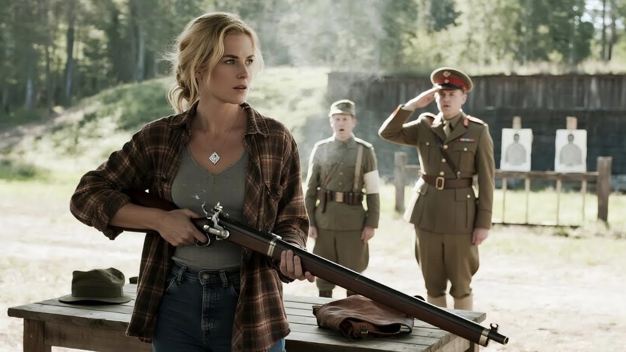 Simple Woman Walks Onto Sniper Range – What She Does Leaves Soldiers Speechless