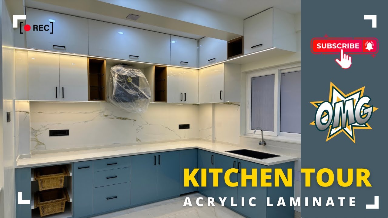 10’ x 4’ Open Modular Kitchen Design | Latest Modular Kitchen Design ...