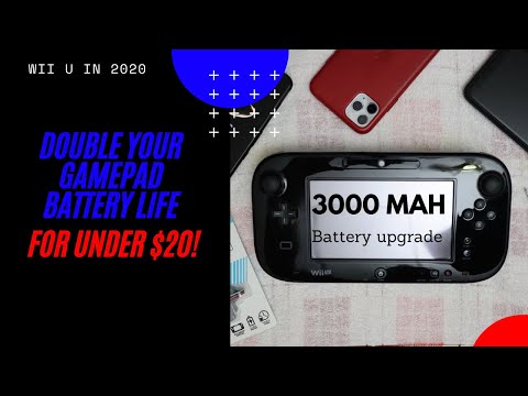Video: Wii U GamePad Batterijduur Gedetailleerd