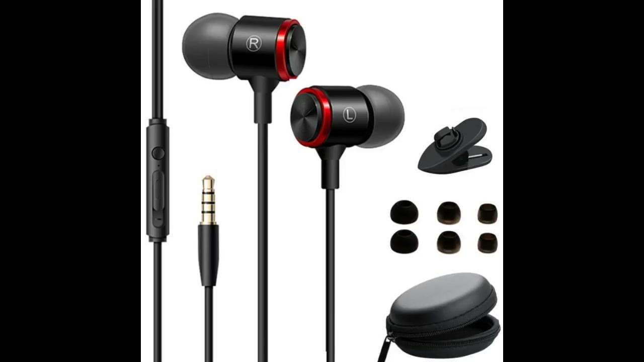 More In The Description Earbuds Ear Buds in Ear Headphones Wired Earphones with Microphone Mic