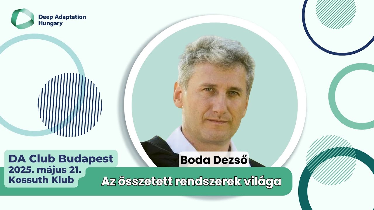 DA Club Budapest - Boda Dezső előadása