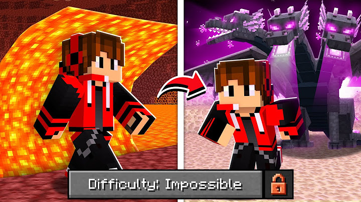 I Played Minecraft On *IMPOSSIBLE* Difficulty....