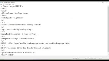 COMPUTER | STD 10 (GSEB) | HTML | CHAPTER 02  | LECT 02 | PRACTICAL PROGRAMS OF CH 02 - PART 01
