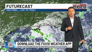 Pleasant Friday before rain returns this weekend