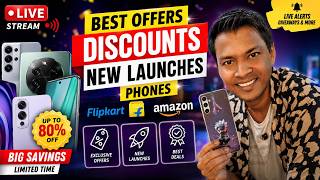 Flipkart Sale LIVE 🔴 Amazon Sale LIVE | Best Smartphone Discounts & New Launches 2026