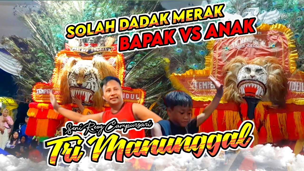 SOLAH KIPRAH DADAK MERAK REOG TRI MANUNGGAL BOS CILIK IKUTAN TAMPIL