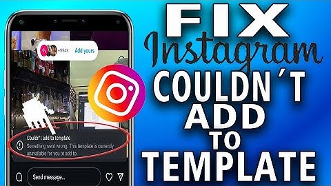 How To Fix Instagram Couldn