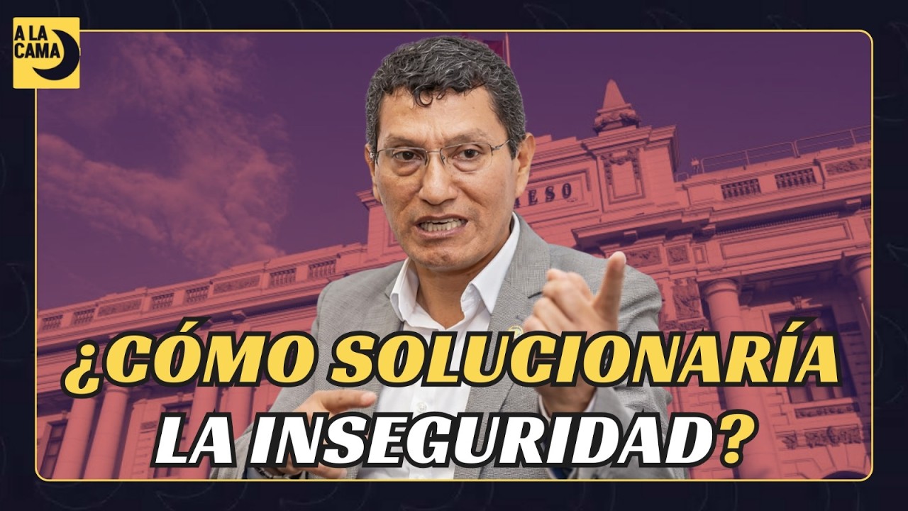 ¡A LA CAMA CON HARVEY COLCHADO! ¿CÓMO SOLUCIONARÍA LA INSEGURIDAD? | #AlaCama 9 FEB