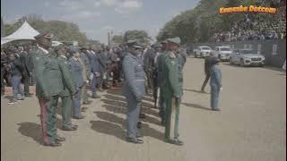 President Emmerson Dambudzo with Amai Auxilia Mnangagwa, VP Chiwenga & CDE Oppah leaving heroes acre