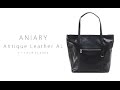 アニアリ AL トートバッグ 01-02016 ANIARY Antique Leather Tote