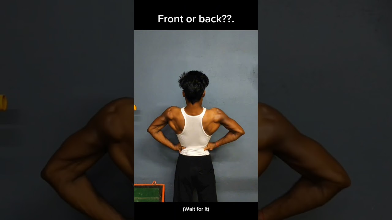 Front or Back?! 👀 