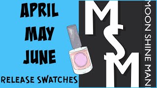 Moon Shine Mani | April, May & June 2021 Nail Polish Swatches | judinkanailart