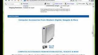 Liquidation auctions ...
