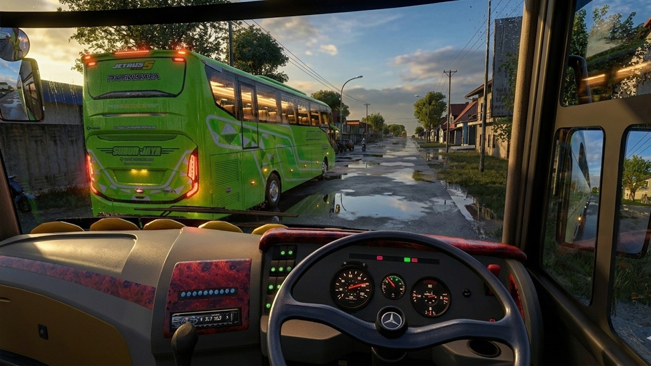 OH TERNYATA BEGINI RASANYA BAWA BUS JADUL KREKET - KREKET BERASA BANGET RANGUAN KULER JAHATNYA