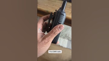 First DMR radio. Anytone 878UV II Plus #hamradio #dmr #amateurradio